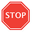 stop mark