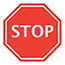 stop mark