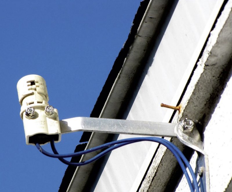 Photo of a rain sensor.