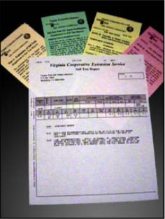 Test report different papers in different colors