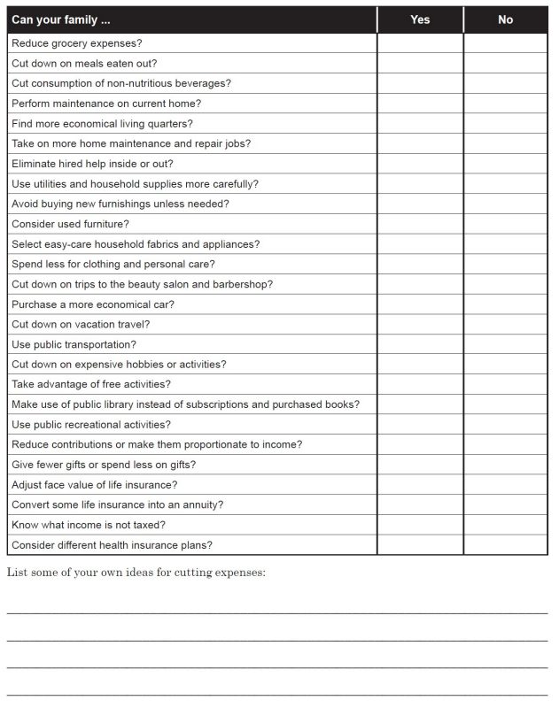 Worksheet F. The Balancing Act