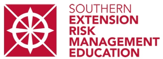 The logo for the Southern Extension Risk Management Education Center