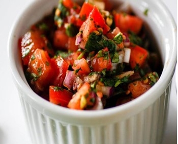 Fresh tomato salsa