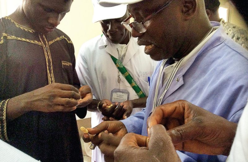 Multiple men identify and characterize peanut varieties