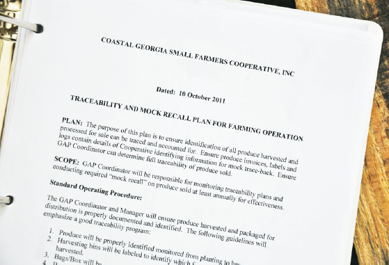 a photo of a document