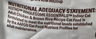 Nutrient facts