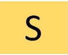 Letter "S"