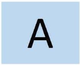 Letter "A"