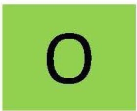 Letter "O"